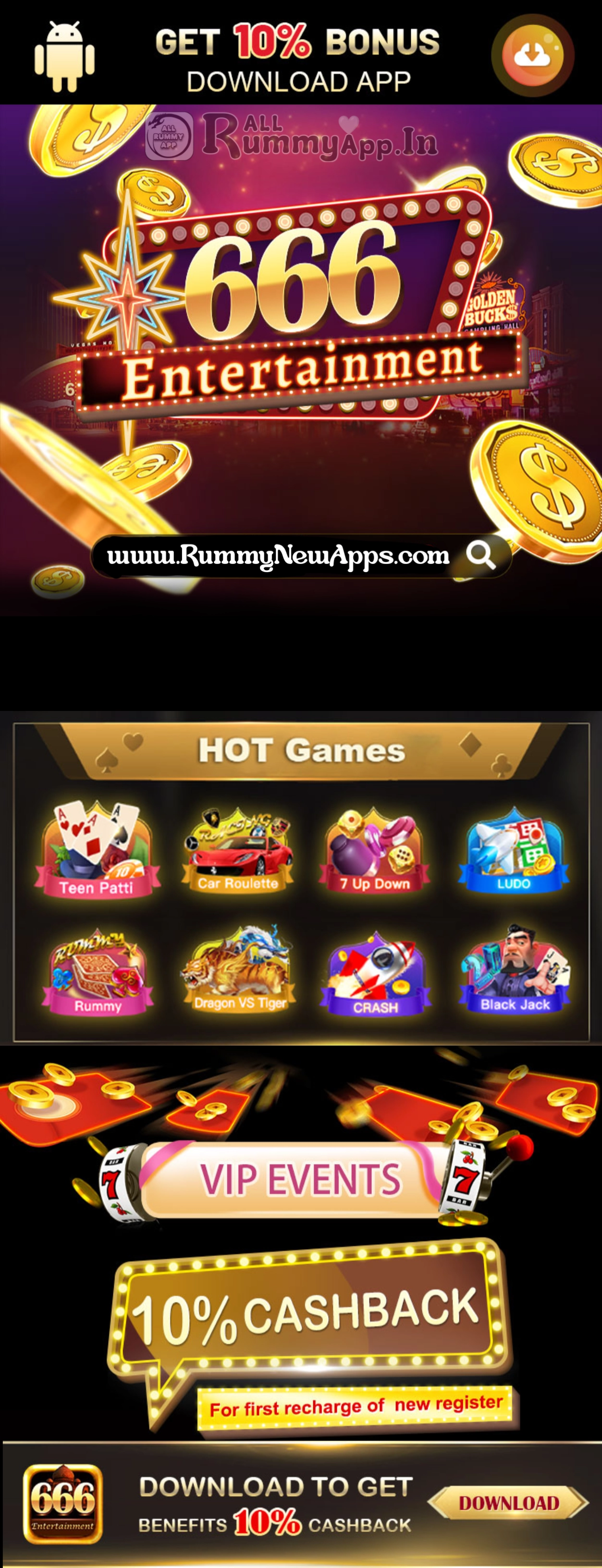 666E Rummy App Download