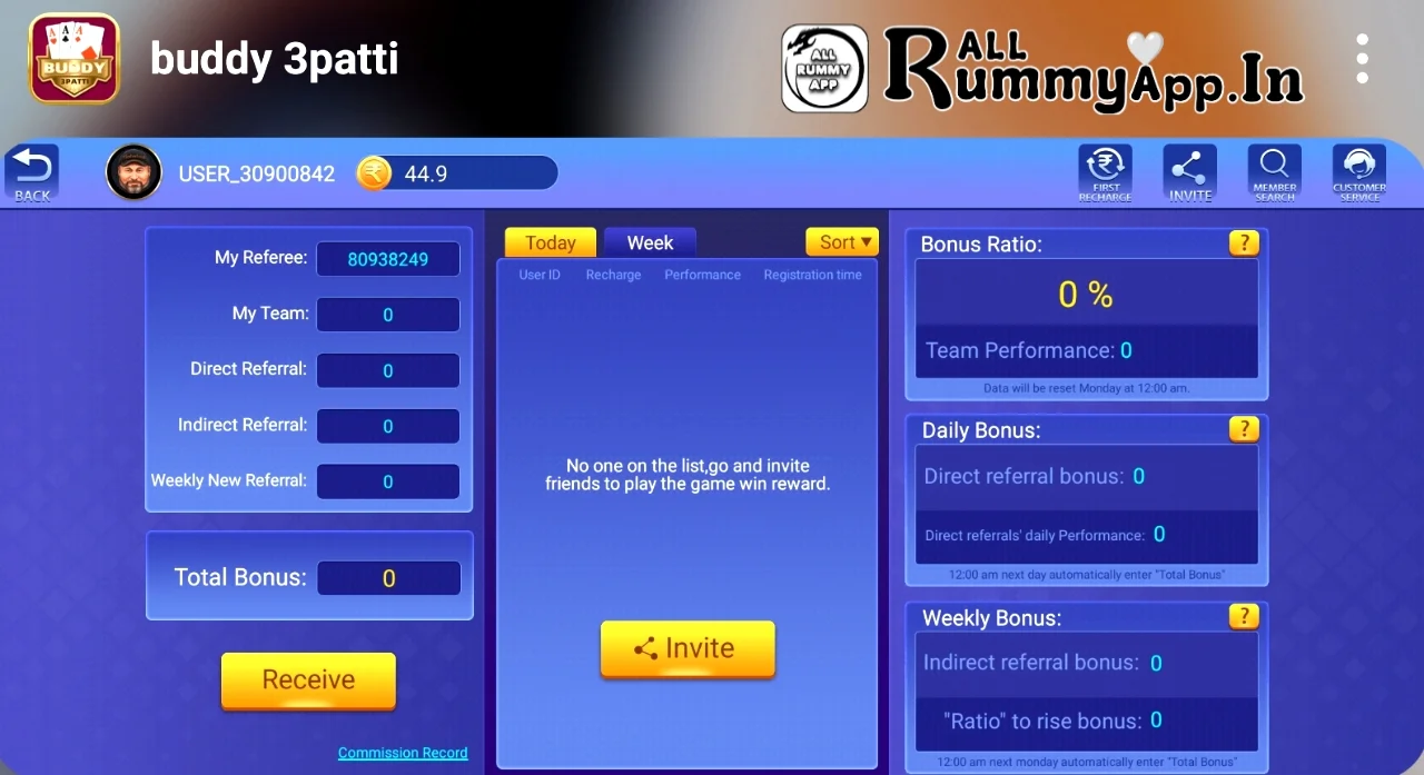 Teen Patti Buddy APK Refer And Earn